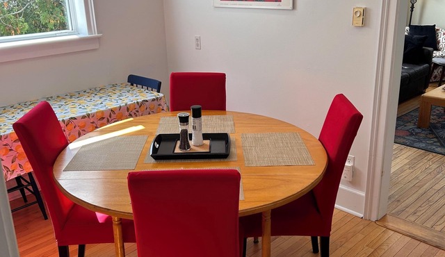 Enjoy a cozy stay at Sunflower House, a three-bedroom home in Sackville, N.B.