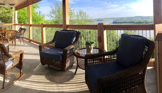 Enjoy a gorgeous Beaver Lake View Right in Prairie Creek at The Blue Heron.
