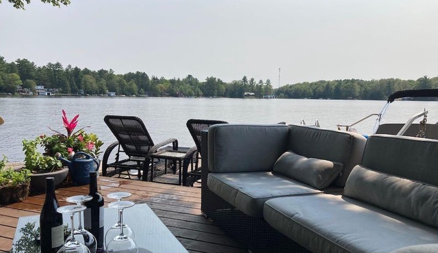 Enjoy a perfect southwest exposure on beautiful Lake Muskoka this summer.