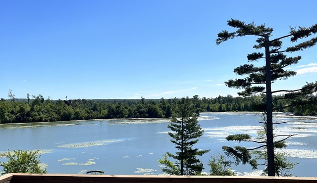 Enjoy a relaxing getaway on Prairie Lake in Cameron, WI