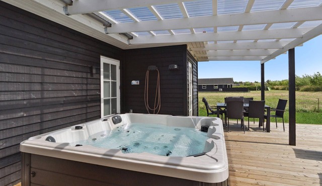 Enjoy a relaxing vacation in this beachfront vacation home with wellness.