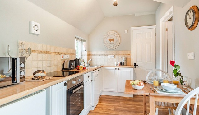 Enjoy a romantic retreat which overlooks landscaped gardens.