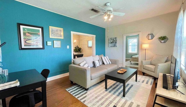 Enjoy a stylish experience at this centrally-located duplex