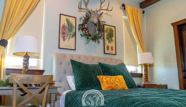 Enjoy a unique German-themed B&B stay with cozy charm and modern comforts. This 1-bedroom retreat sleeps 4, featuring a private bath, fully equipped kitchen, Wi-Fi, workspace, breakfast vouchers, and relaxing balcony and patio spaces—perfect for any