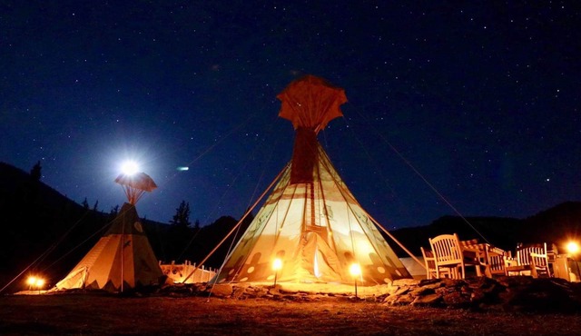 Enjoy a "Weekend in the Wild" in a Luxurious Tipi!