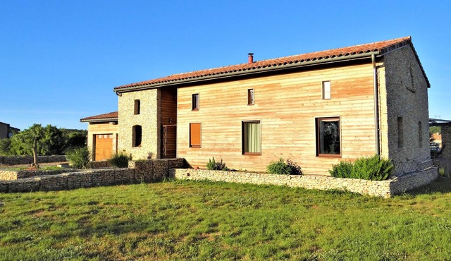 Enjoy a wonderful vacation in this inviting eco house with pool.