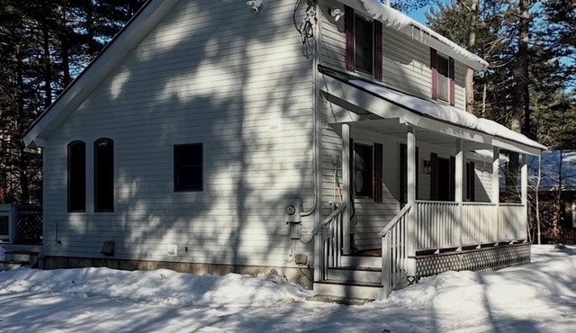 Enjoy an all seasons retreat, perfect for relaxing getaways in Tamworth NH