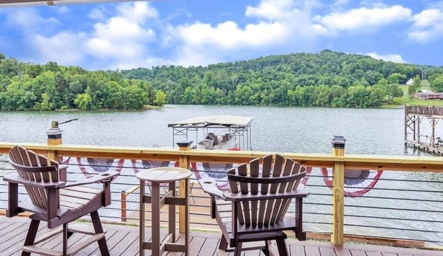 Enjoy breathtaking lake views from the comfort of your own private deck.