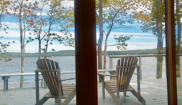 Enjoy Gorgeous Views all around this Eggemoggin Reach Waterfront Home this Sept!