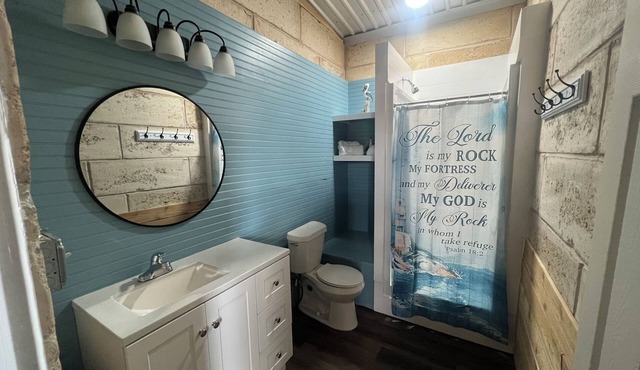 Enjoy Lake Alan Henry in Justiceburg Texas in one of our 5 Bungalows
