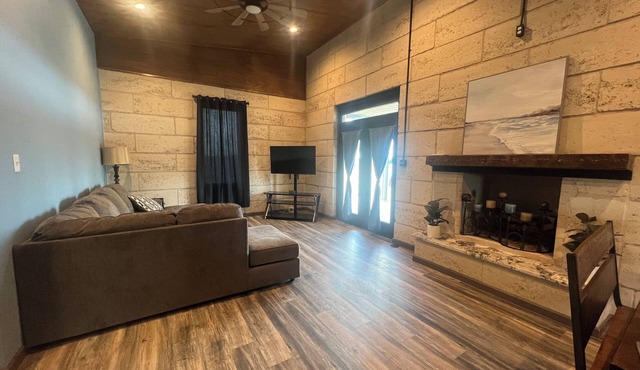 Enjoy Lake Alan Henry in Justiceburg TX in our Fully furnished House