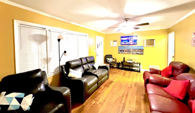 [Enjoy Little🥳🎉🎊🤳Event]3BR/1.5 BT🔺Private Home🏘 D-Patio/Fenced@ATL-🌆✈🎡⚽️