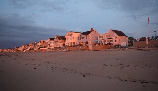 Enjoy Sunrises, Sunset and Smores on Moody Beach on this Beachfront Rental!