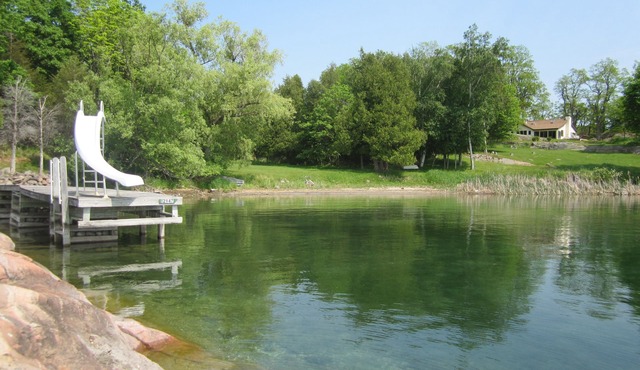 Enjoy the best of the 1000 islands from this cottage on Grindstone Island
