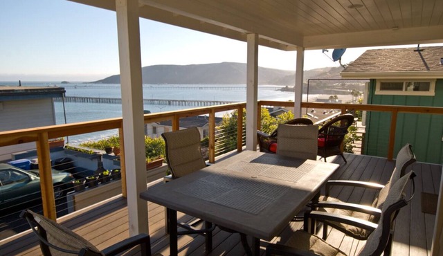 Enjoy the big ocean views, hear the waves crashing, enjoy the coastal vibe.