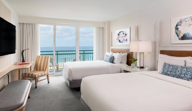 Enjoy the Oceanfront View | 2 Queen Bed w/Balcony