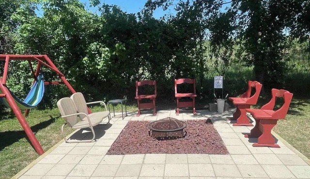 Enjoy the river with a pool, firepit and a balcony with a gorgeous water view.