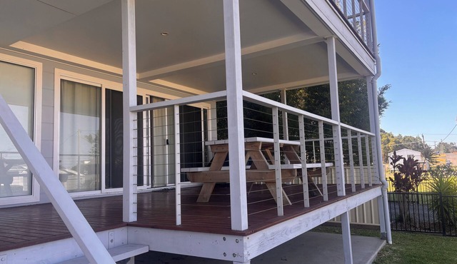 Enjoy the sandy feet and salty hair while staying at The Lodge Diamond Beach