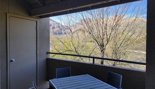 Enjoy the View of the Mystic Catalina Mountains in this large 2nd floor