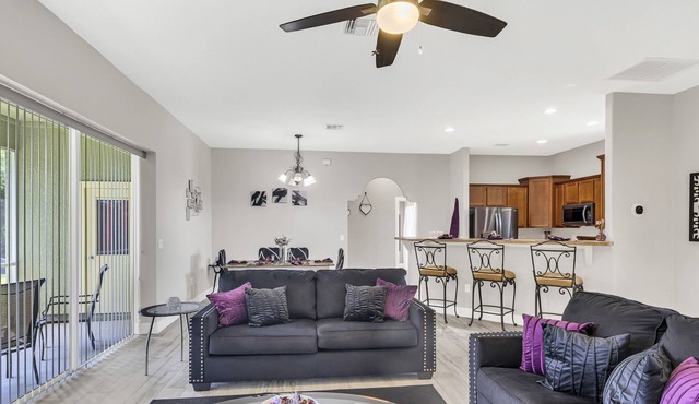 Enjoy this home and sleep great w/PURPLE mattresses!