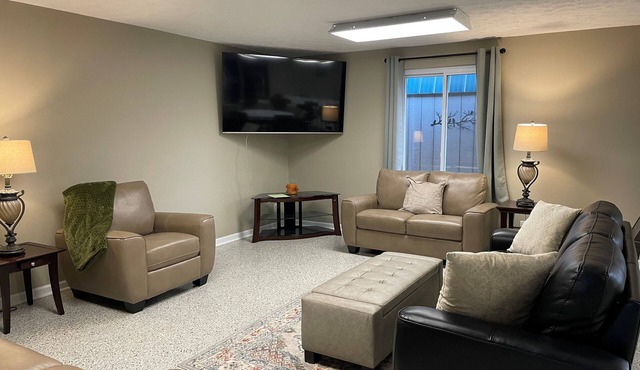 Enjoy this spacious 8-acre private 3 min drive to Miami University Property