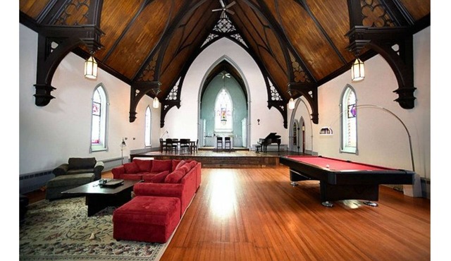 Enjoy vacationing in a gorgeous renovated 1890's Church in beautiful Aurora!