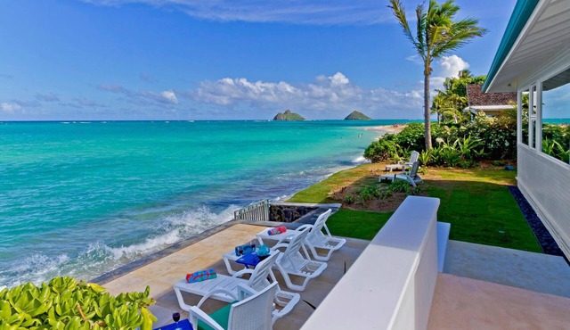 Enjoy watching for Sea Turtles off your Ocean Front Deck!