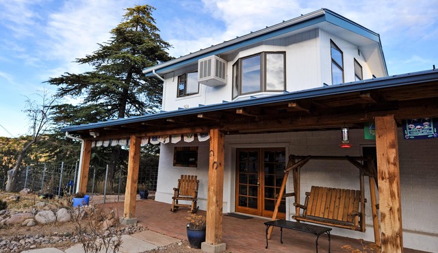 Enjoy Wildlife from Your Rocking Chair and Swinging Bench on Front Porch