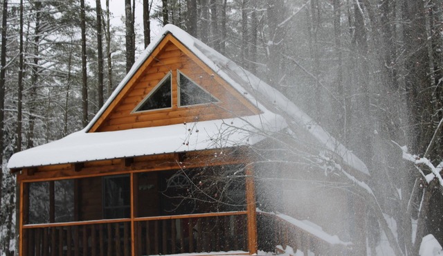 Enjoy Winter in The Adirondacks at Ruby Hill Cabins