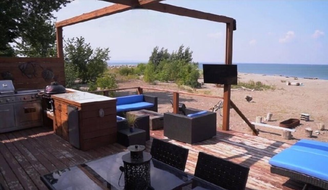 Enjoy your stay at this Beautiful property with Private Beach!!!