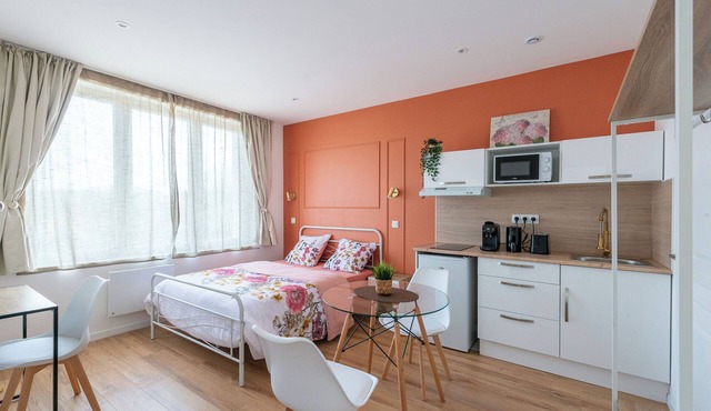 Enjoyable 1-bedroom apartment in lovely Cambrai for your stay