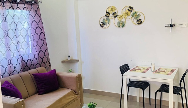 Enjoyable 1-bedroom apartment 4C con AC and more in Monte Plata