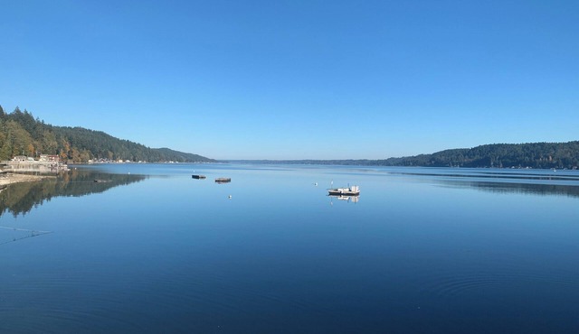 Enjoyable house with WiFi in Hood Canal beach front.
