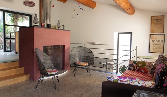 Ensemble de Charme de 3 Maisons de Village Avec Bassin Réunies par des Terrasses