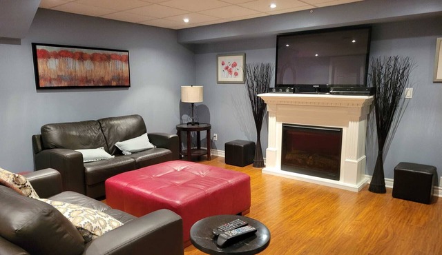 Entire 1 bedroom basement suite with separate entrance in North Oshawa