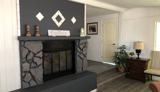 Entire 1432 sq. ft. home with 50 amp EV charging outlet available.
