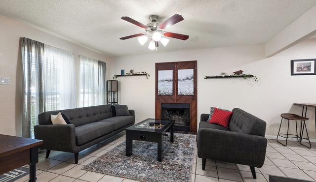 Entire 2 bedroom unit downstairs, family owned.