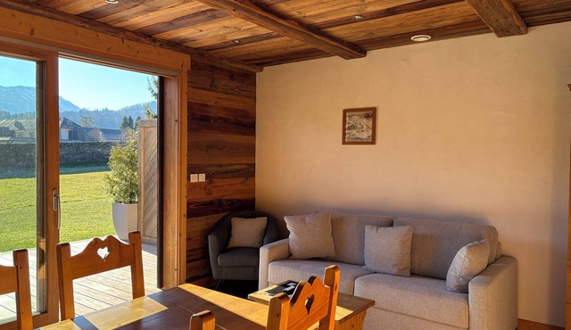 Entire chalet with indoor pool jacuzzi sauna steam room