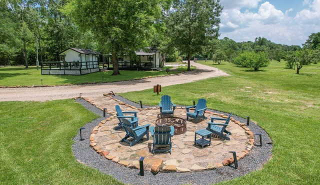 Entire Cottage Getaway | Pond Fire Pit Deck