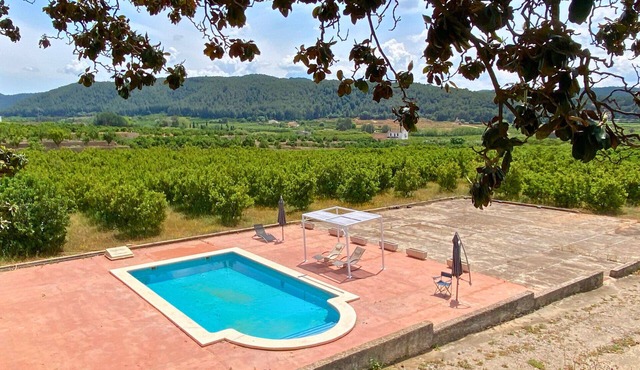 Entire Country House with Pool, Scenic Views & Orange Grove