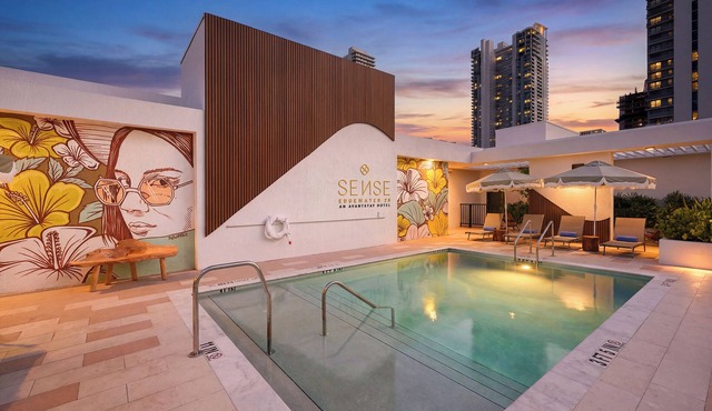 Entire Floor New Luxury Hotel in Edgewater Sleeps 44 | Sense28 by AvantStay