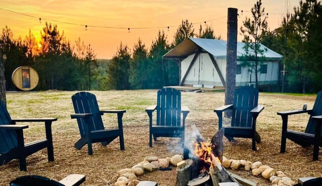 Entire Glamping Campground, 8 Luxury Safari Tents