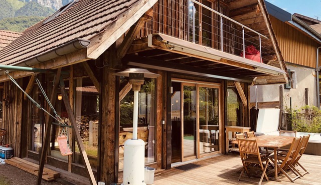 Entire House Type Savoyard Chalet near Annecy with SPA