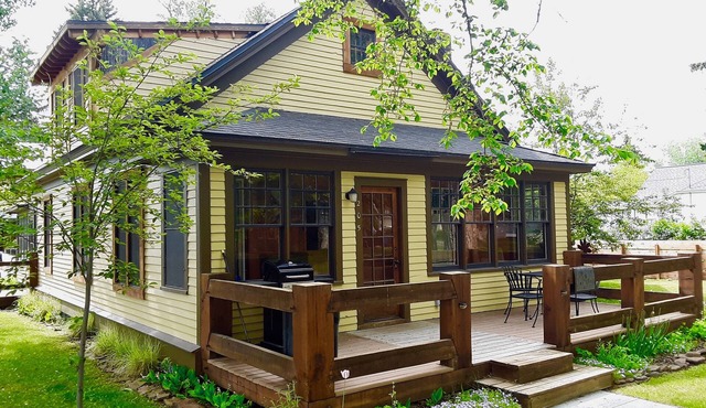 Entire house in small town Manhattan, Montana.