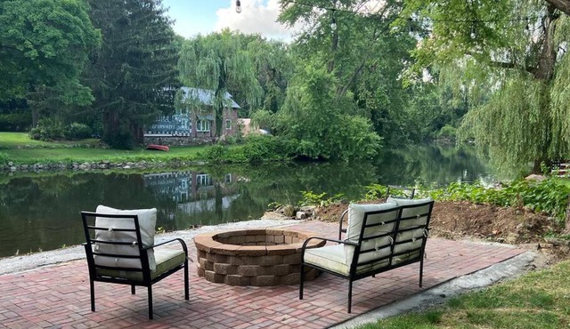 Entire House on the River