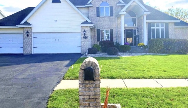 Entire lower level in a private home with walkout fenced yard.