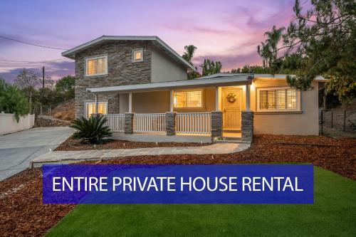 Entire Private Home with 4 Bedrooms 2 Bathrooms, 6 Beds, King Bed, 6 Parking, Big Yard, Available Now