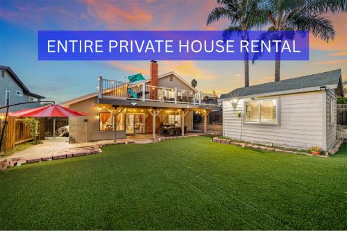 Entire Private Home with 6 Bedrooms, Garage, Gated Lot, Get 2 Homes in Rancho, Available Now
