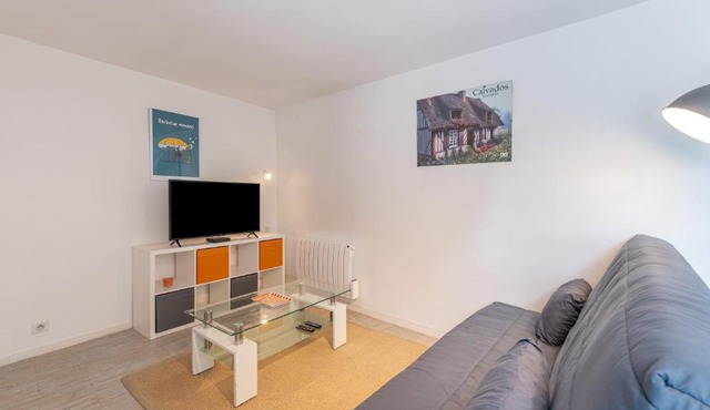 Entre Caen et la mer-Wifi Netflix parking gratuit Pas besoin de passe sanitaire