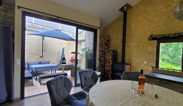 Entre Mer et Montagne - Maison en Pierre 6 Pers 3 ch